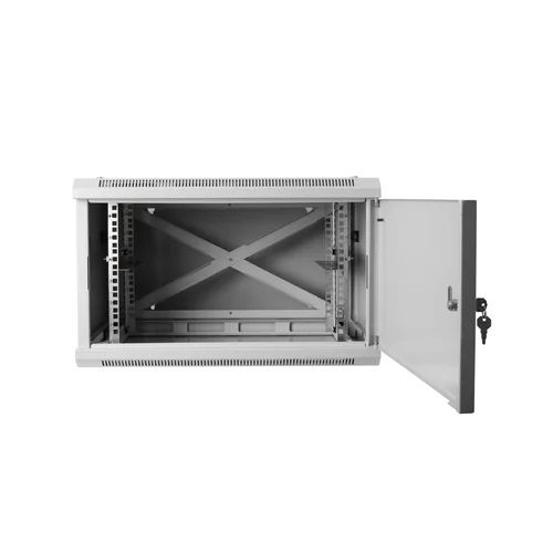 Шкаф телекоммуникационный настенный 6U, 600х550х370мм двухсекционный